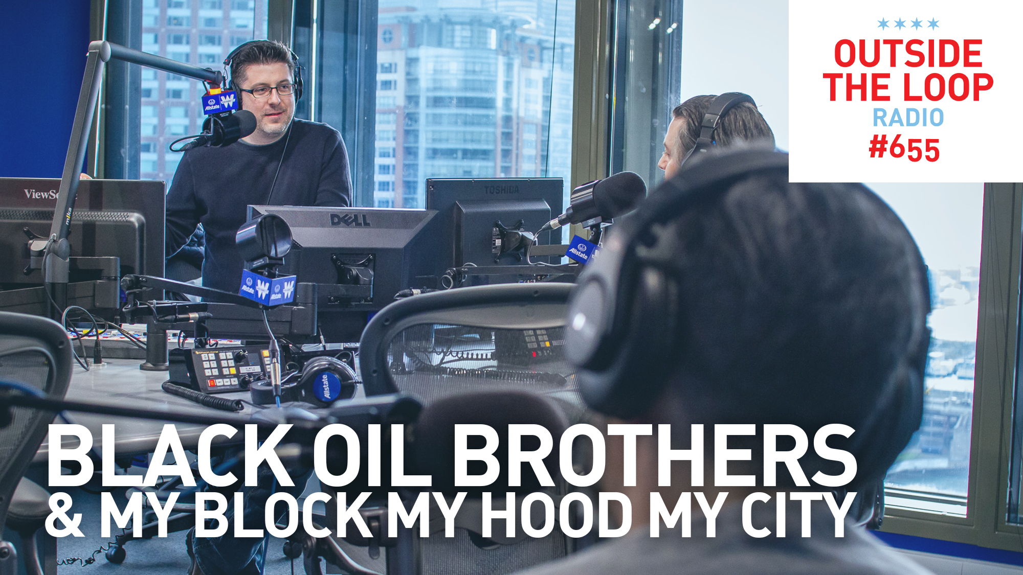 Mike Stephen welcomes The Black Oil Brothers into the WGN Radio studio.