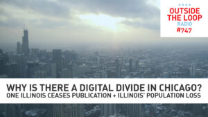 Why is there a digital divide in Chicago?