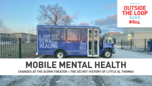 BUILD Chicago’s Mobile Mental Health Bus. (Photo credit: Mike Stephen/WGN Radio).