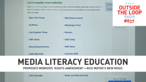 This week we discuss the importance of media literacy education. (Photo credit: Mike Stephen/WGN Radio)