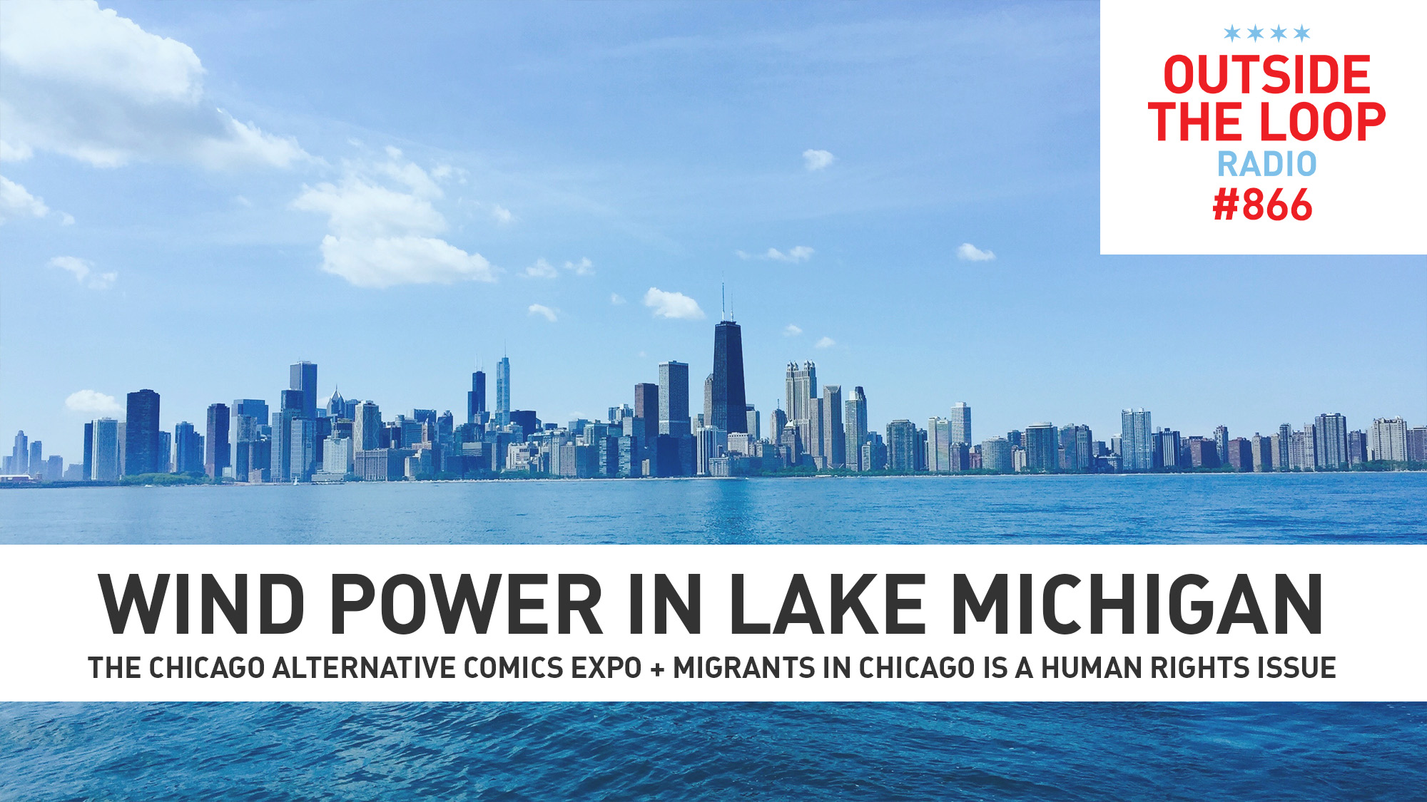 Wind power might come to Lake Michigan. (Photo credit: Mike Stephen/WGN Radio)