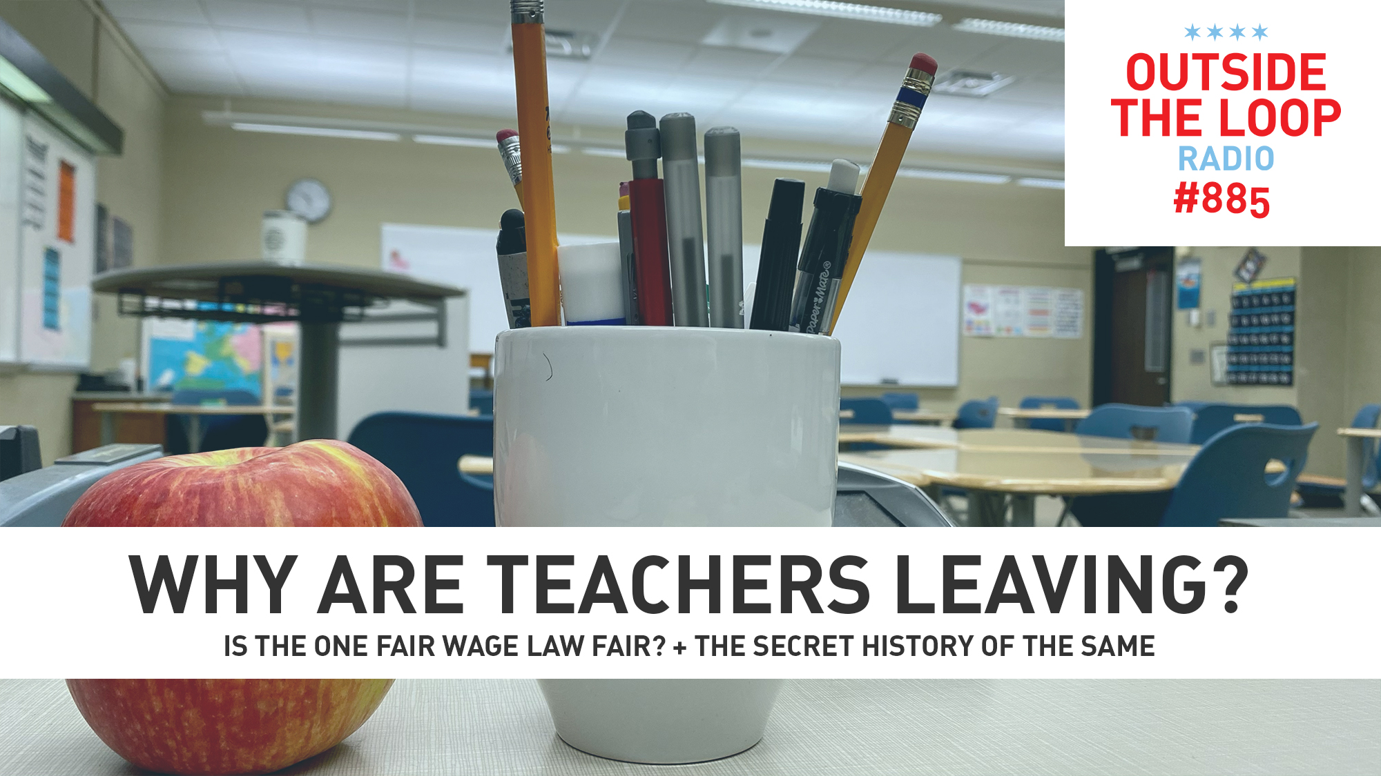 Why are teachers leaving the profession? (Photo credit: Mike Stephen/WGN Radio)