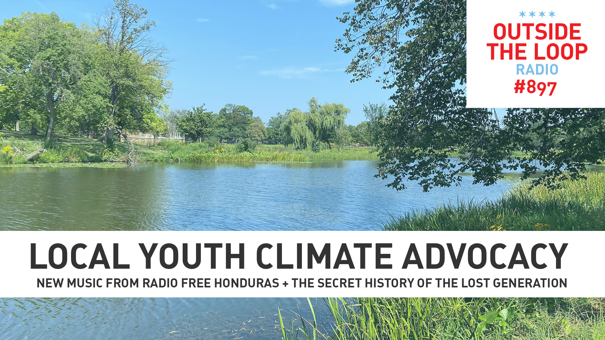 We learn about how local high schoolers are working to fight climate change. (Photo credit: Mike Stephen/WGN Radio)