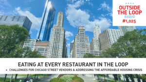 Can one man eat at every restaurant in the Loop? (Photo credit: Mike Stephen/WGN Radio)